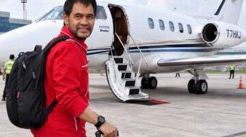 Jet Pribadi Asing Bawa Muzakir Manaf PP Kuala Lumpur–Aceh, Publik Desak Bongkar Sumber Dana